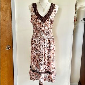 Sofía Jeans by Sofia Vergara stretchy sexy animal print dress